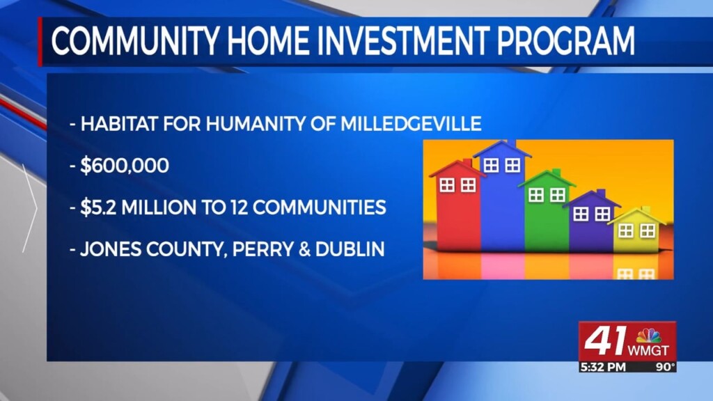 Milledgeville Receives Grant Funding For Housing
